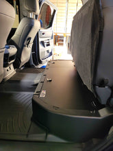 Load image into Gallery viewer, Under-seat lockable storage compartment installed in a 2022-2024 Toyota Tundra CrewMax