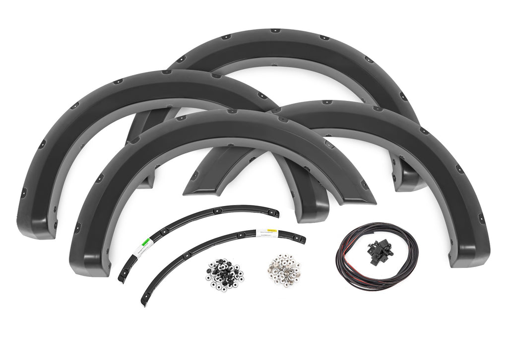 Traditional Pocket Fender Flares - JS Iconic Silver - Ford F-250 F-350 Super Duty (2023)