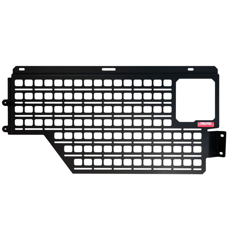 BuiltRight Industries 2022+ Toyota Tundra 5.5ft Bed Bedside Rack Molle Panel System - Passenger Side