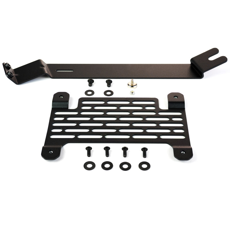 BuiltRight Industries 21+ Ford Bronco Capable Steel Bumper License Plate Relocator Kit