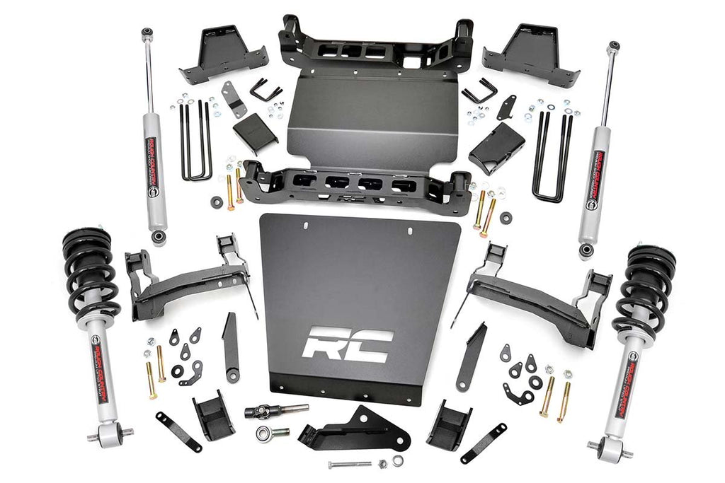 7 Inch Lift Kit - Bracket - N3 Struts - Chevy GMC 1500