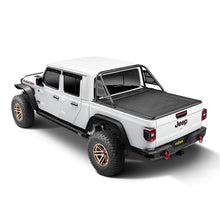 Load image into Gallery viewer, Rugged Ridge Jeep Gladiator w/o Trail Rail Sys Armis Tonneau Cover w/Max Track - Tex. Blk