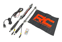 Load image into Gallery viewer, Rough Country LED Light Whip Kit - 2 Ft - Multi-Color - 2-pc