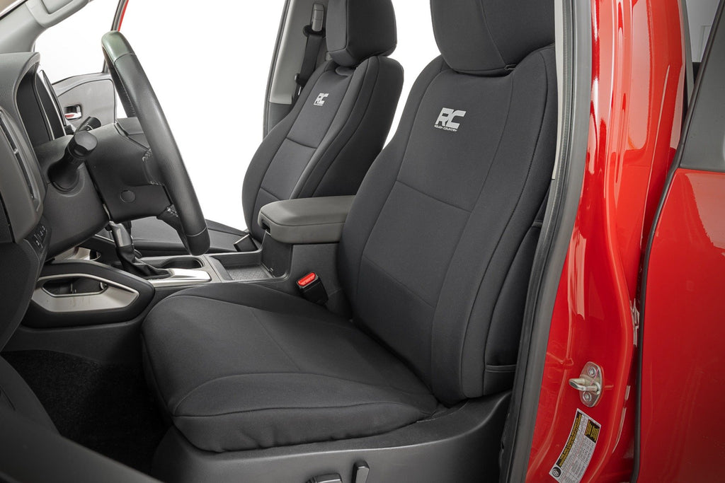 Seat Covers - FR & RR - Crew Cab - Nissan Frontier 2WD 4WD (22-23)