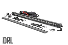 Load image into Gallery viewer, Rough Country - Black Series LED Light Bar - Cool White DRL - 30 Inch - Single Row - 70730BLDRL