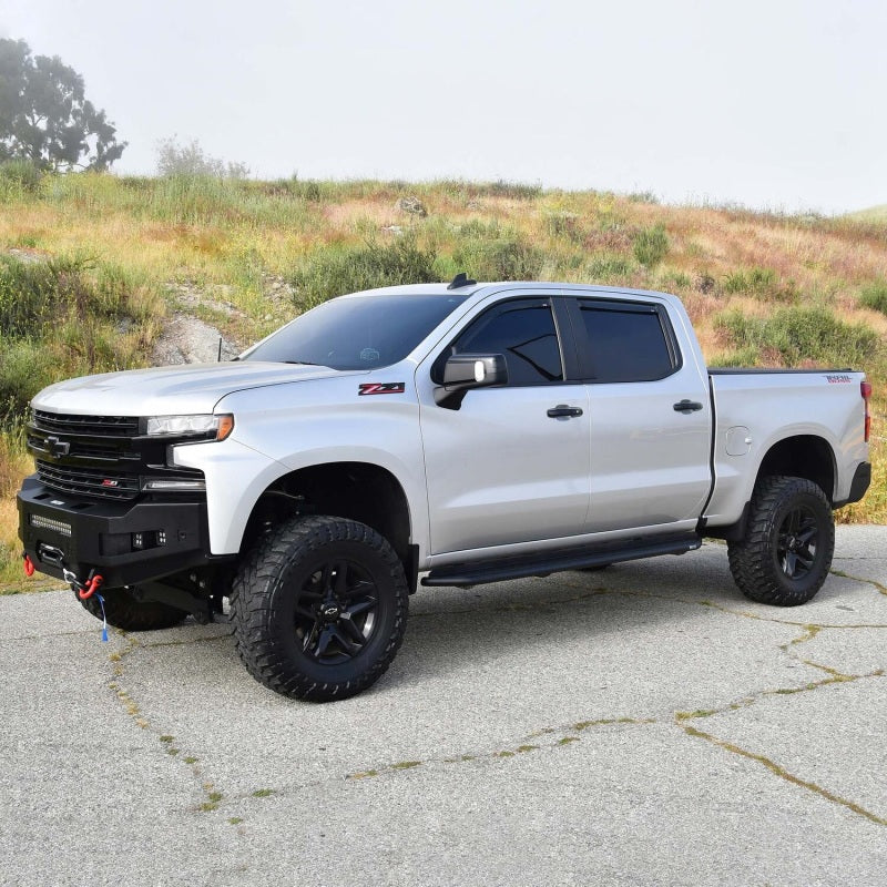 Westin 19+ Chevrolet/GMC Silverado/Sierra 1500 Crew Cab Outlaw Nerf Step Bars