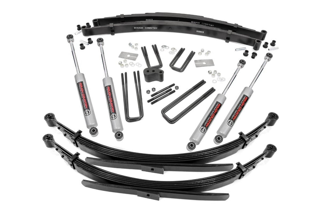 4 Inch Lift Kit - Rear Springs - Dodge/Plymouth Ramcharger/Trailduster (1974)
