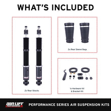 Load image into Gallery viewer, Air Lift Performance 2005-2014 Ford Mustang (S197) Rear Kit (3/8 Fittings Not Inclluded)