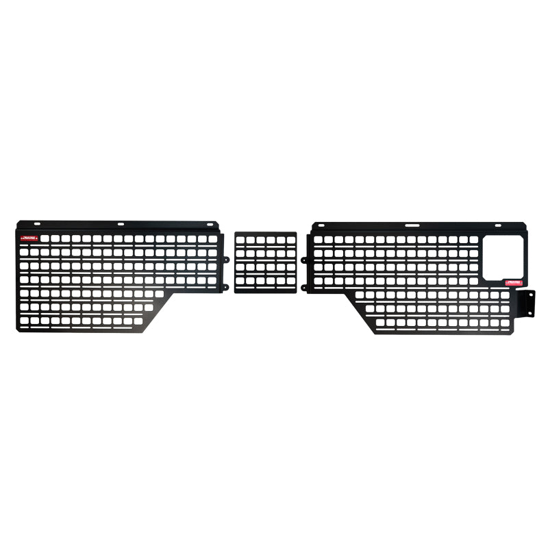 BuiltRight Industries 2022+ Toyota Tundra 6.5ft Bed Bedside Rack Molle Panel System - Passenger Side