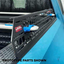 Load image into Gallery viewer, BuiltRight Industries 2022+ Rivian R1T Crossbar Mounted Molle Panel Kit