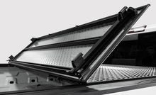 Load image into Gallery viewer, Access 2022+ Rivian R1T 4ft 6in Bed (w/ OEM Tonneau Track) LOMAX Folding Hard Cover - Black Diamond