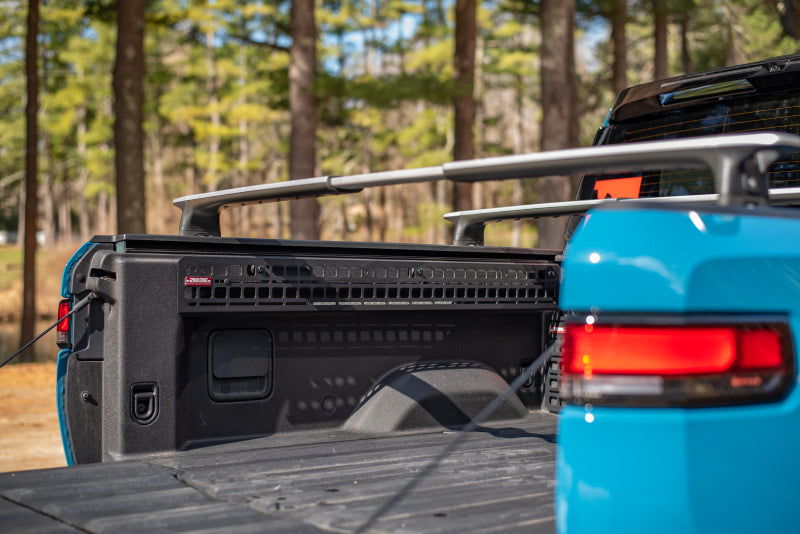 BuiltRight Industries 2022+ Rivian R1T Bedside Rack System - Bedside Molle 1 Panel