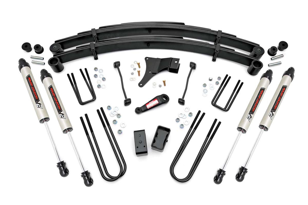 4 Inch Lift Kit - Rear Blocks - V2 - Ford F-250 F-350 Super Duty