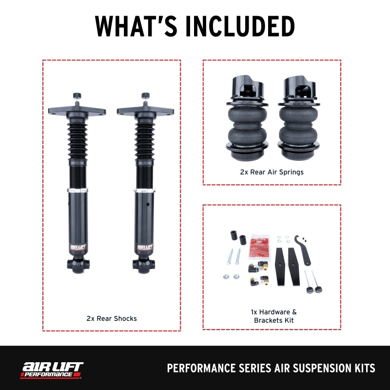 Air Lift Performance 09-16 Hyundai Genesis Coupe (All Models) Air Suspension Rear Kit