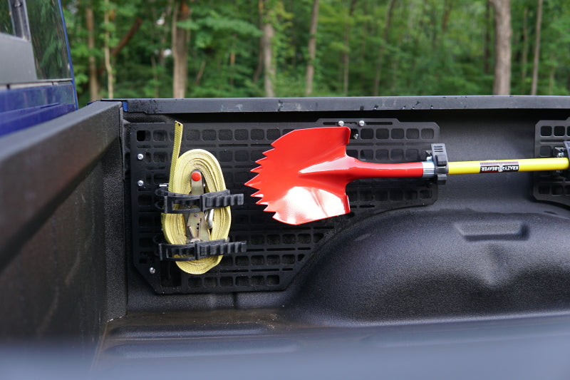 BuiltRight Industries 09-19 RAM 1500 6ft4in Bed Bedside Rack System - Driver/Passenger Front Panel