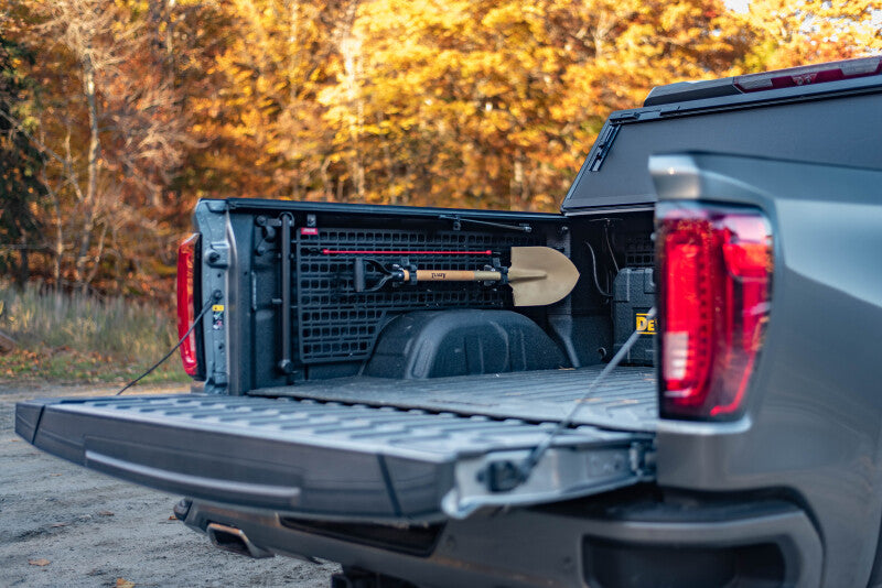 BuiltRight Industries 2019+ Chevrolet/GMC 1500 (Short Bed) Bedside Rack System - Full 4pc Kit