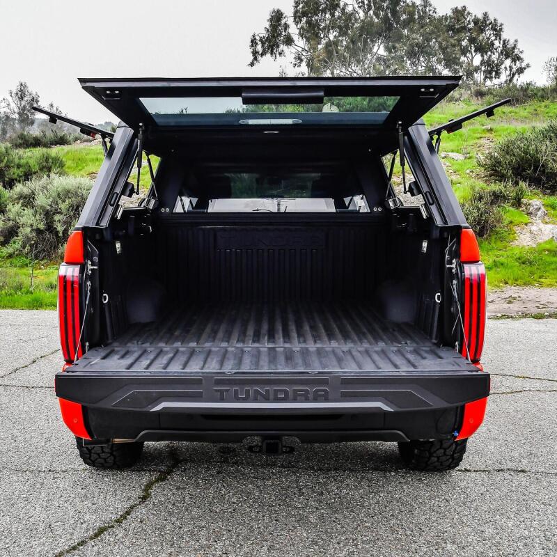Westin 22-24 Toyota Tundra CC 5.5ft. Bed Aluminum Bed Topper Black - BOX 1 & BOX 2 (COMPLETE KIT)