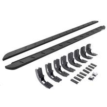 Load image into Gallery viewer, Go Rhino GMC Sierra 2500HD CC (New Bdy) RB10 Slim Running Boards Kit (w/Brackets) - Tex. Blk