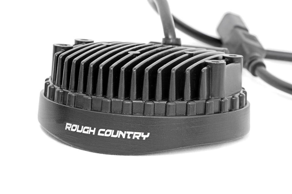Rough Country - Chrome Series LED Light Pair - 4 Inch - Round - 70804