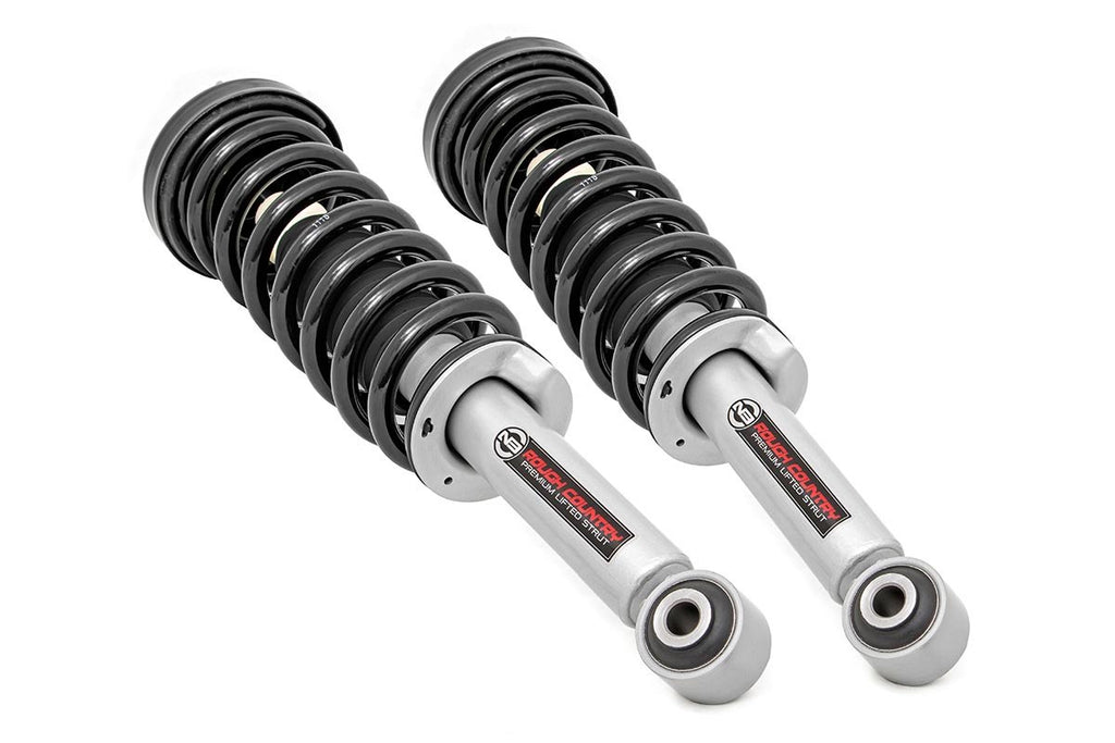 Rough Country Loaded Strut Pair - 3 Inch - Ford F-150 4WD (2009-2013)
