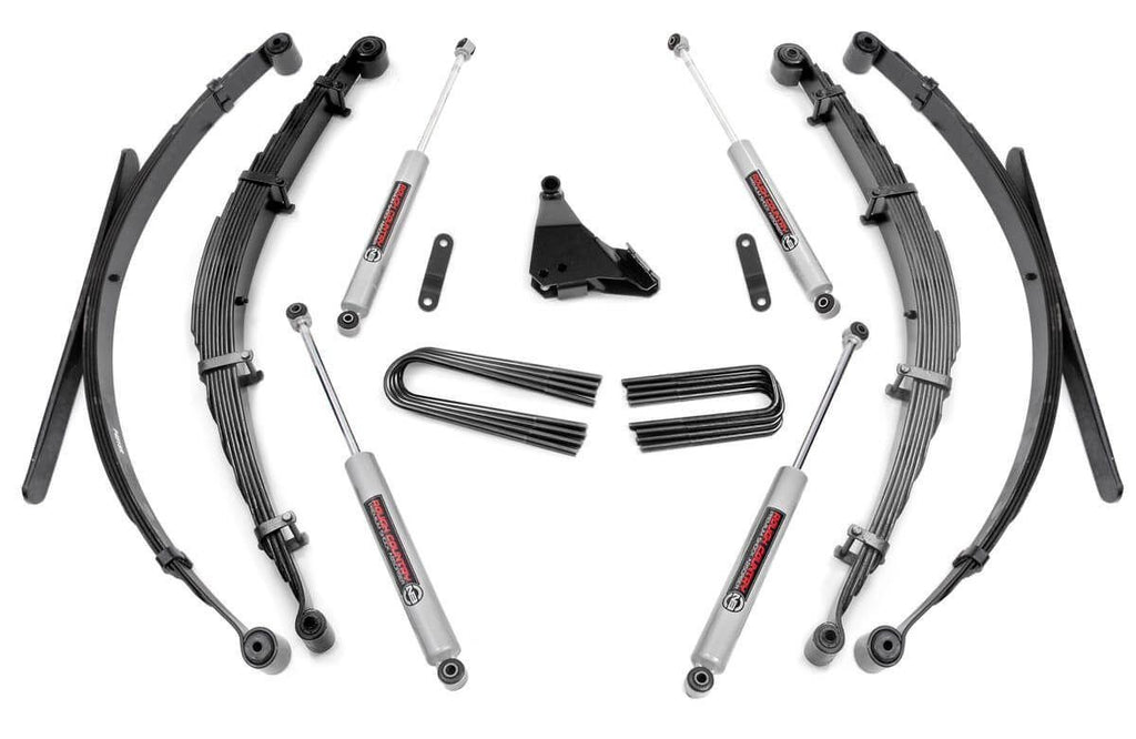 4 Inch Lift Kit - Rear Springs - Ford F-250 F-350 Super Duty