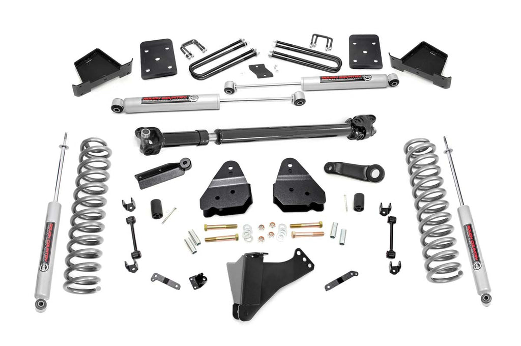6 Inch Lift Kit - Diesel - No OVLD - D S - Ford F-250 F-350 Super Duty