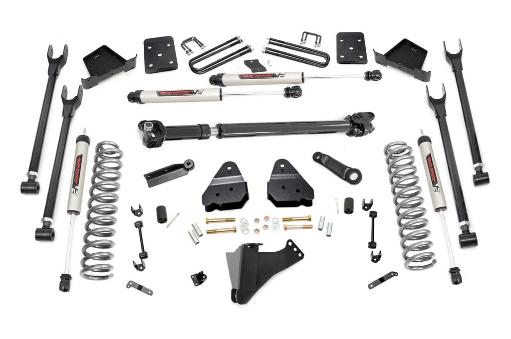 6 Inch Lift Kit - Diesel - 4 Link - D S - V2 - Ford F-250 F-350 Super Duty