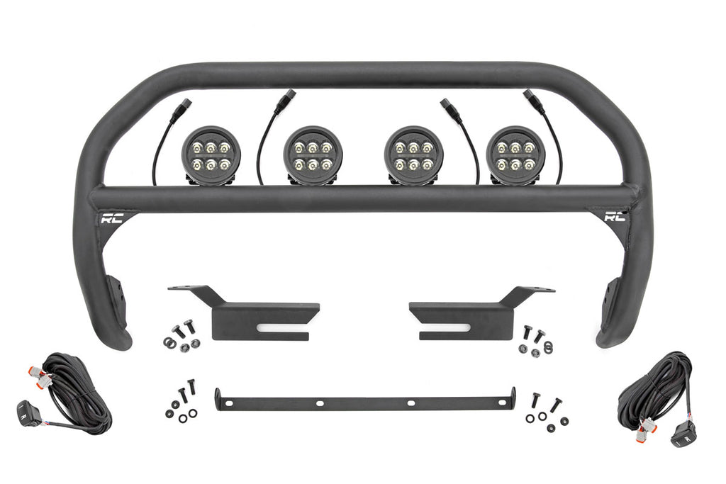 Nudge Bar - 3.5 Inch Round Led (x4) - Ford Bronco 4WD (2021-2023)