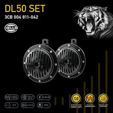 Load image into Gallery viewer, Hella Supertone Horn Kit 12V 310/380HZ HTone Black