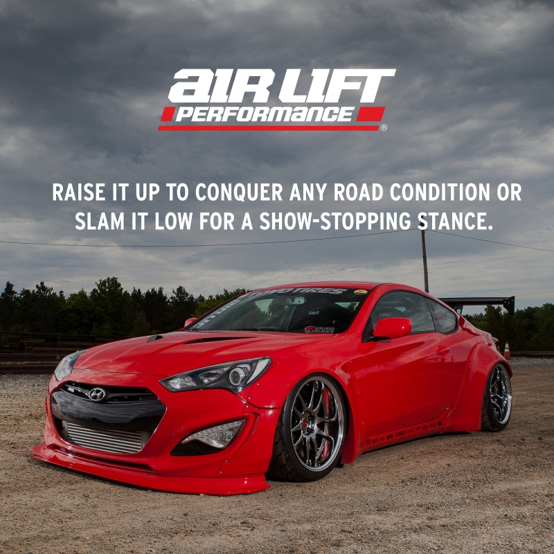 Air Lift Performance 09-16 Hyundai Genesis Coupe (All Models) Air Suspension Front Kit