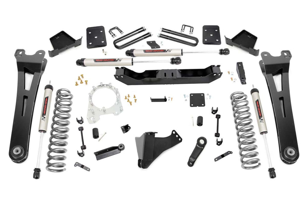 6 Inch Lift Kit - OVLD - V2 Shocks - Ford F-250 F-350 Super Duty