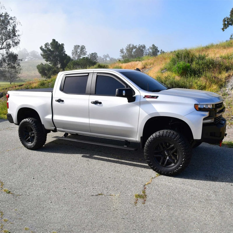 Westin 19+ Chev/GMC Silv/Srra 1500 CC (No 19 LTD) / 20-23 2500/3500 Pro-e Running Boards - Tex Blk