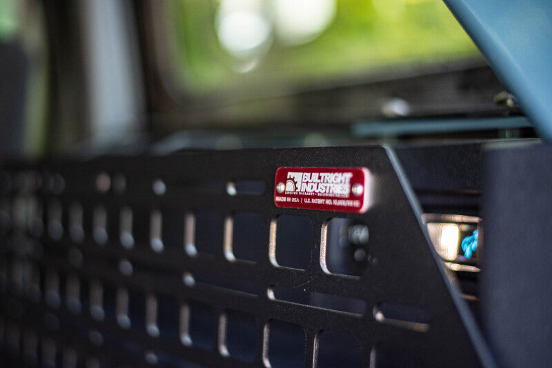 BuiltRight Industries 2021+ Ford Bronco 4dr MOLLE Compatible Cargo Panel - Single Panel ONLY