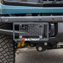 Load image into Gallery viewer, BuiltRight Industries 21+ Ford Bronco Modular Steel Bumper License Plate Relocator Kit