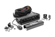 Load image into Gallery viewer, Rough Country - 6 Inch Black Series LED Light Bar - Single Row - 70707BL