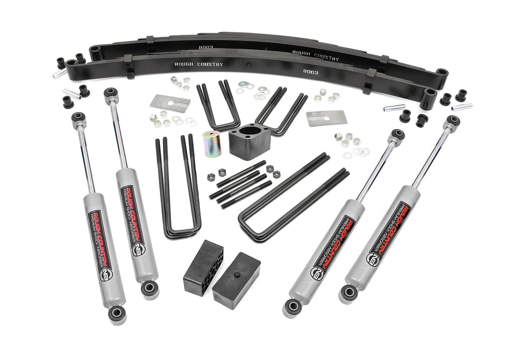 4 Inch Lift Kit - Rear Blocks - Dodge W100 Truck/W200 Truck 4WD (1970-1974)