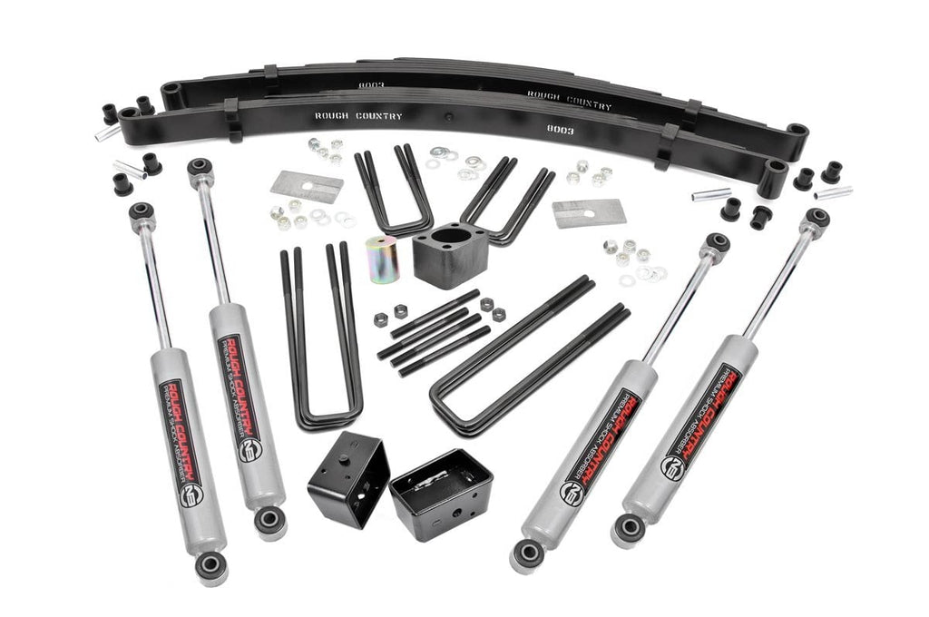 4 Inch Lift Kit - Rear Blocks - Dodge W100 Truck/W200 Truck 4WD (1974-1977)