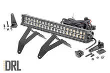Load image into Gallery viewer, Rough Country - LED Light - Bumper Mount - 20" Black Dual Row- Amber DRL - Ram 1500 (19-23) - 70779DRLA