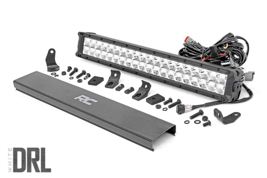 Rough Country - Chrome Series LED Light - 20 Inch - Dual Row - White DRL - 70920D