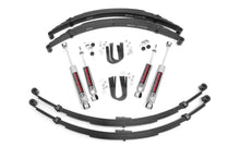 Load image into Gallery viewer, Components of the 4-inch lift kit for International Scout II 4WD, including front and rear suspension parts