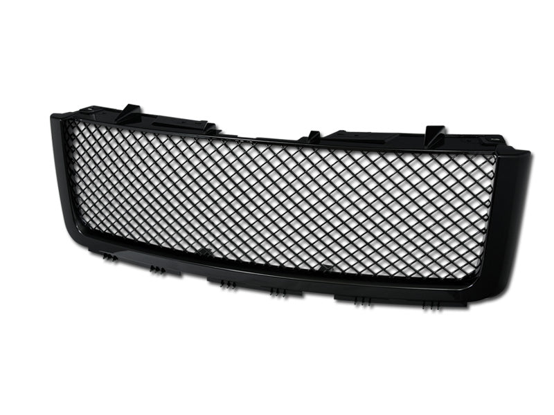 Armordillo 2007-2013 GMC Sierra 1500 Mesh Grille Gloss Black