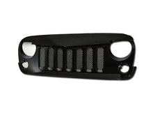 Load image into Gallery viewer, Armordillo 2007-2018 Jeep Wrangler JK Model Mesh Grille Gloss Black