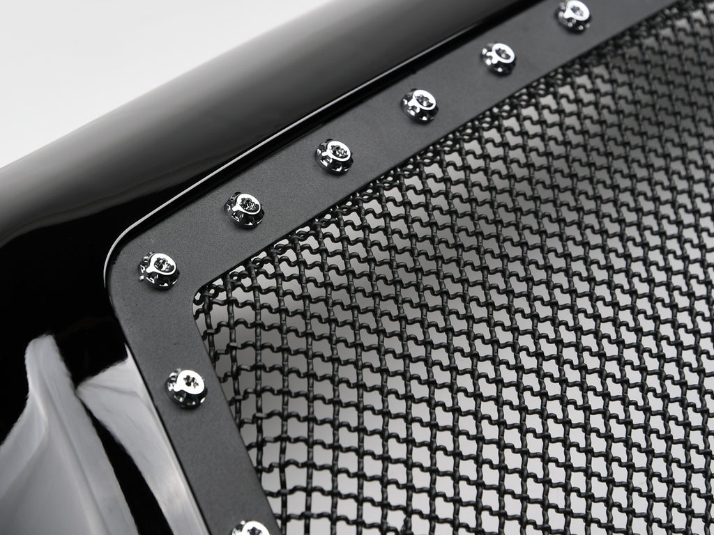 Armordillo 2005-2011 Toyota Tacoma Studded Mesh Grille - Gloss Black