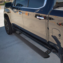 Load image into Gallery viewer, Go Rhino Chev Silverado 1500  2500/3500HD CC 4dr E-BOARD E1 Running Board Kit - Tex. Blk