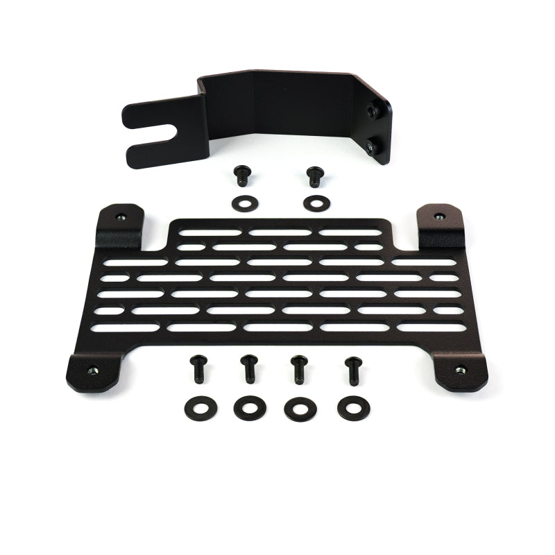 BuiltRight Industries 2021+ Ford Bronco (w/Std Plastic Bumper) License Plate Relocation Kit