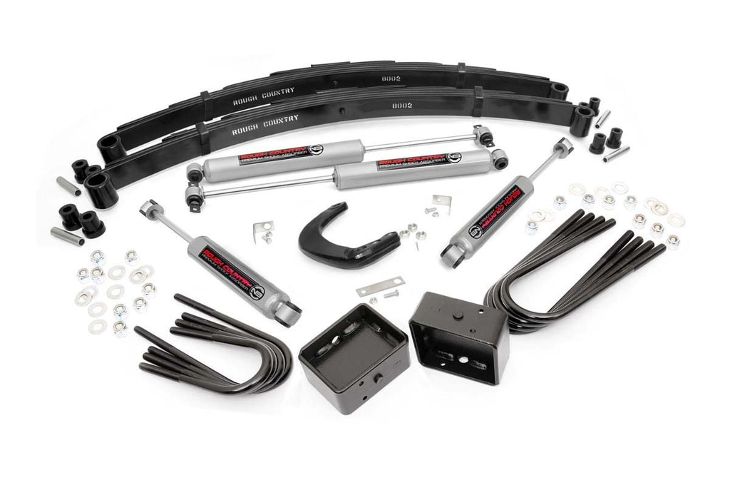 4 Inch Lift Kit - Rear Blocks - Chevy GMC 3 4-Ton Suburban C25 K25 Truck (73-76)