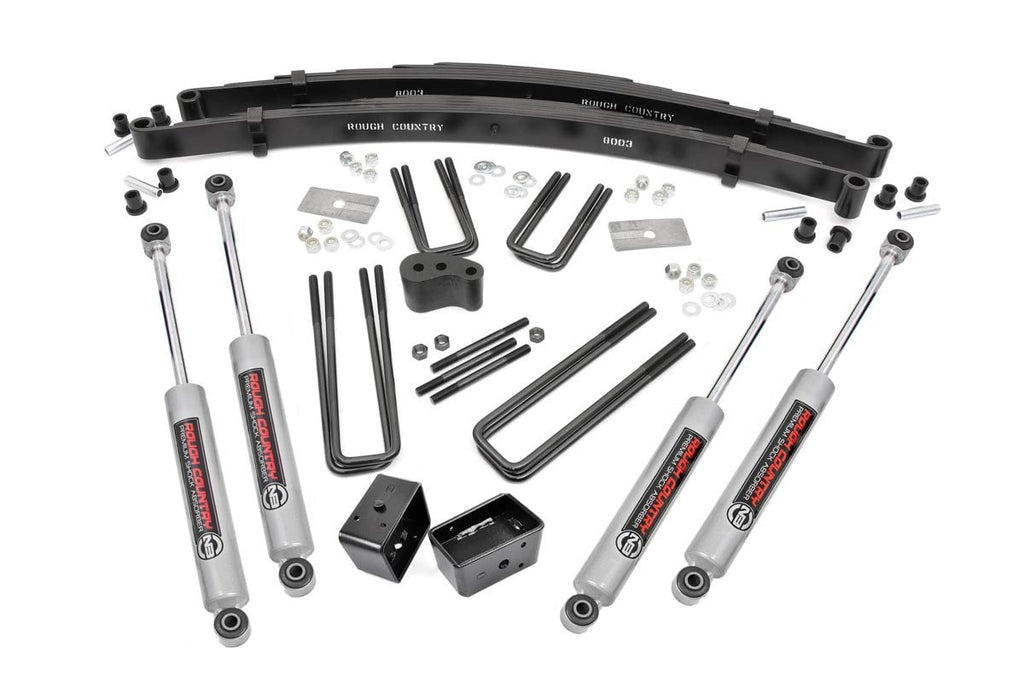 4 Inch Lift Kit - Rear Blocks - Dodge W100 Truck (86-89)/W200 Truck (78-80)