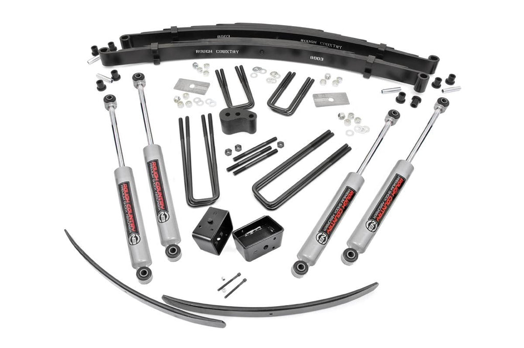 4 Inch Lift Kit - Rear Blocks - Dodge/Plymouth Ramcharger (78-93)/Trailduster (78-81)