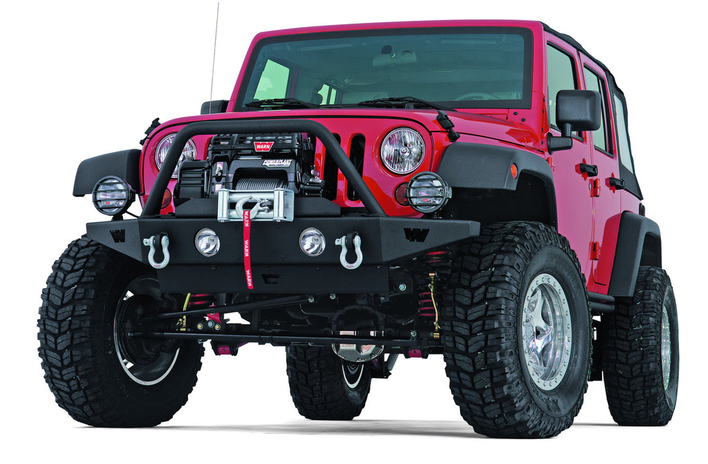 Foot Forward / Upright Winch Mounting Plate Kit For Jeep Cj - Warn 11310