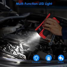 Load image into Gallery viewer, 2000A Portable Jump Starter &amp; Air Compressor Heavy-Duty Battery Booster for 12V Trucks, Cars, and SUVs